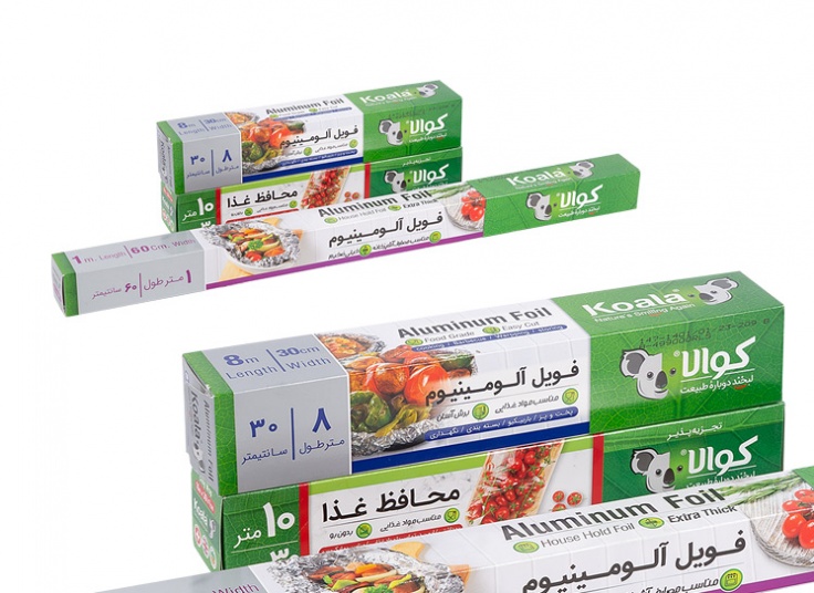 فویل و محافظ غذای کوالا