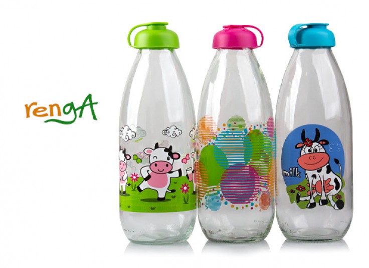 بطری شیشه ای فانتزی Renga