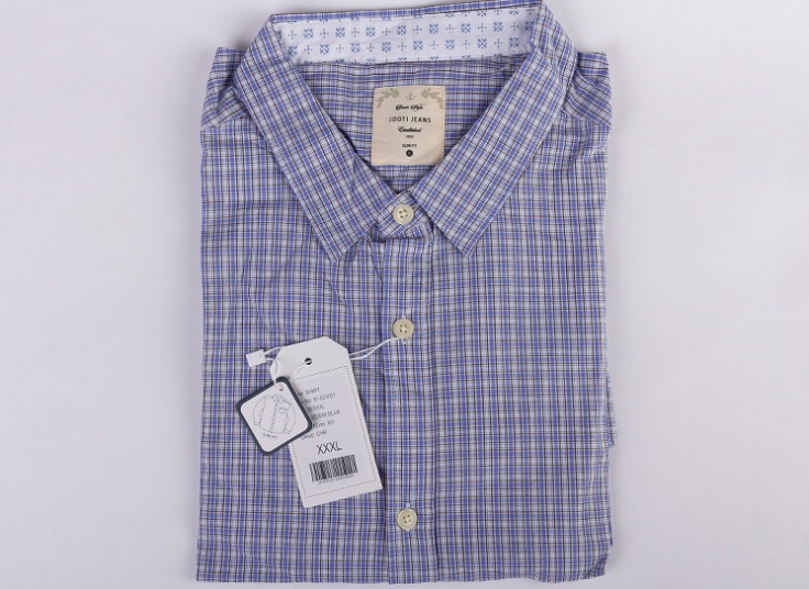 پیراهن چهارخانه مردانه Jooti jeans