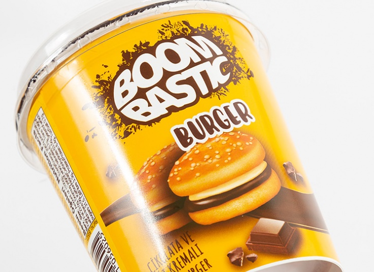 بیسکوئیت برگری Boom Bastic