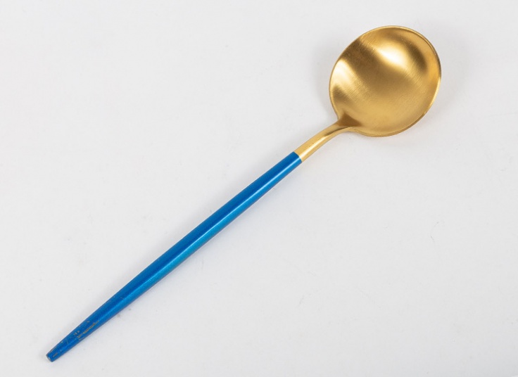 ست 4 عددی قاشق چنگال طلایی