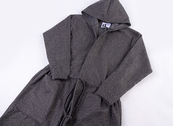 مانتو پشمی کلاهدار Maygol