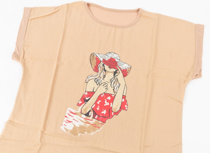 تیشرت زنانه چاپدار