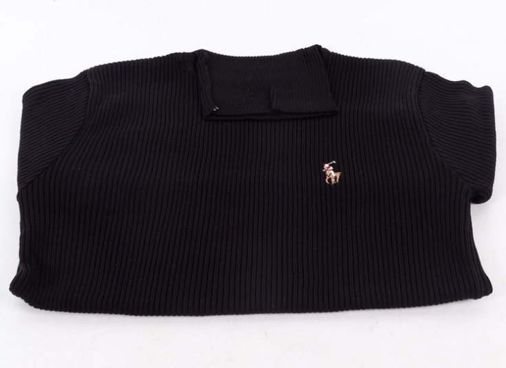 بلوز یقه اسکی بافت طرح POLO