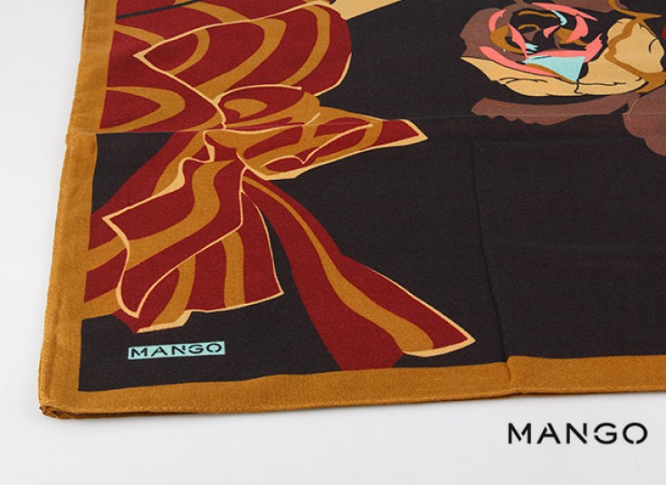 روسری پاییزه MANGO مدل aspect