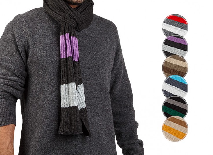 شال کش بافت Stripe