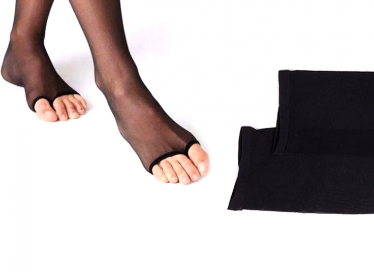 جوراب شلواری دکلته شیشه ای