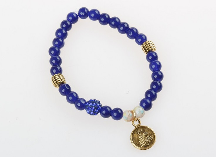 دستبند سنگی آویز دار