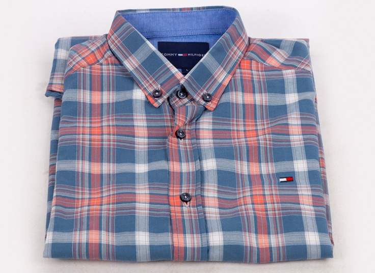 پیراهن چهارخانه مردانه TOMMY HILFIGER