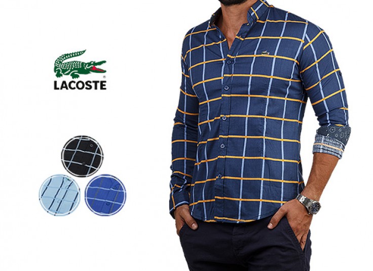 پیراهن مردانه طرح Lacoste