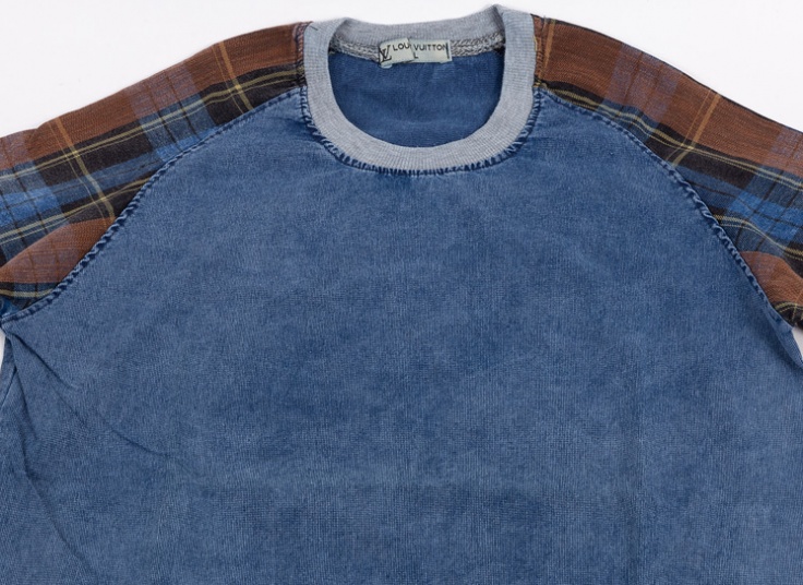 تیشرت کبریتی مردانه طرح LV