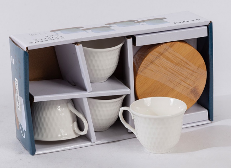 ست چهار عددی فنجان قهوه خوری