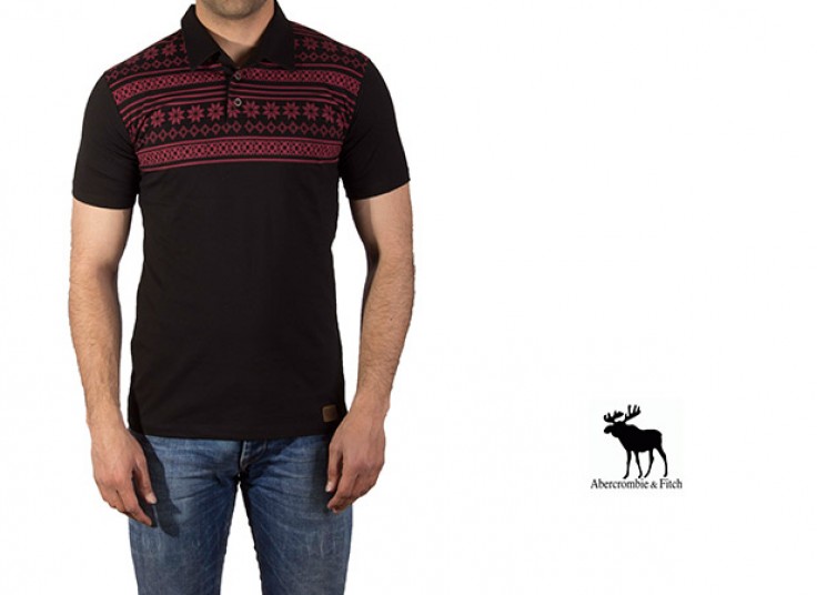 پولوشرت طرحدار Abercrombie