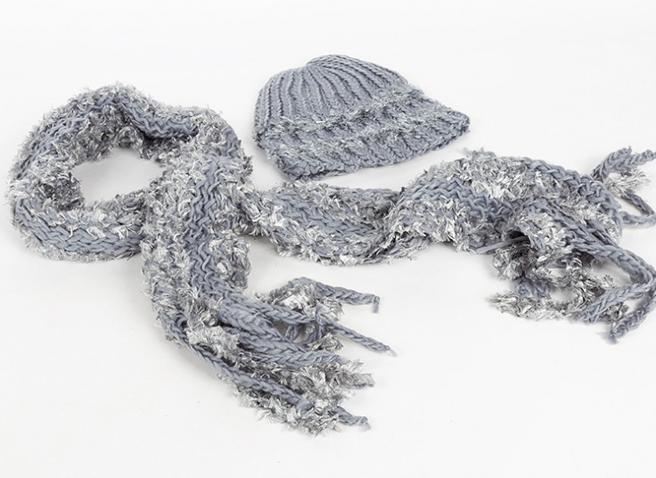 ست شال و کلاه زنانه موهر