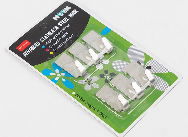 آویز استیل چسبی