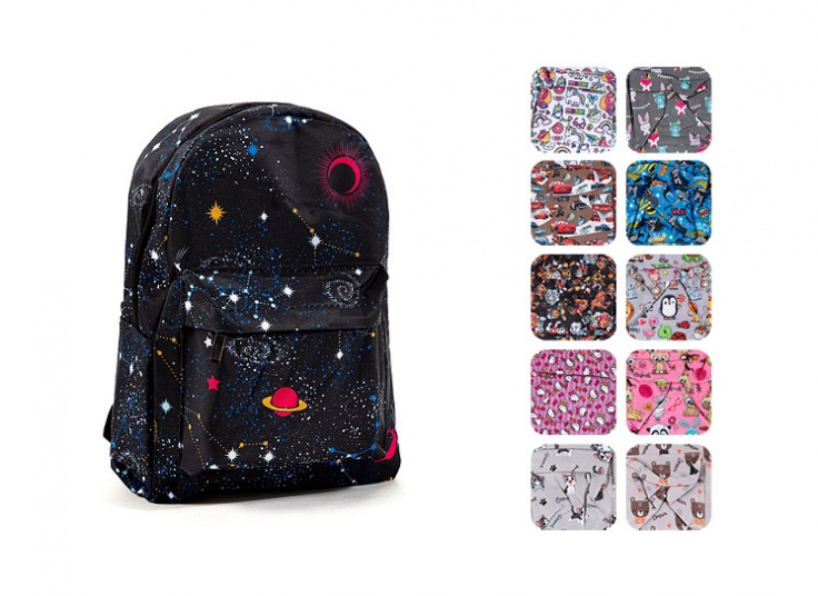 کیف کوله طرح کارتونی