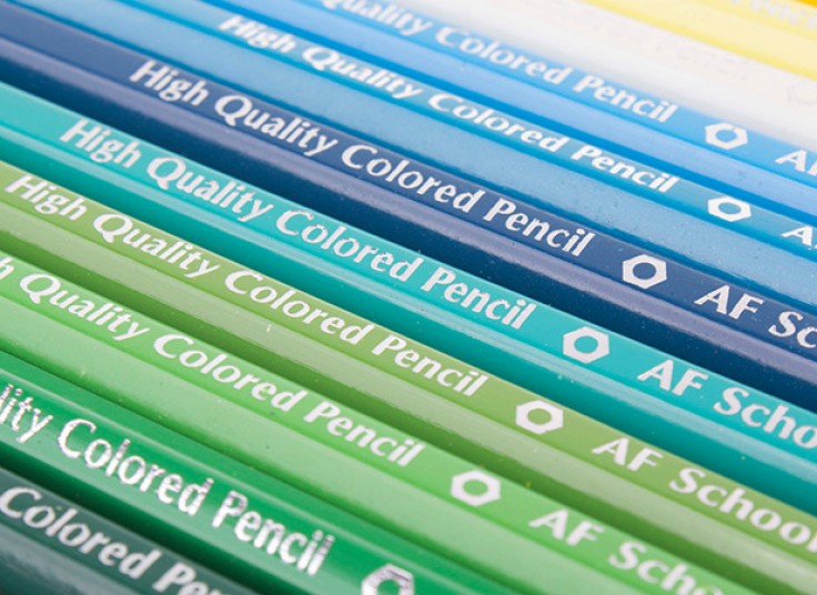 مداد رنگی جعبه فلزی School Max