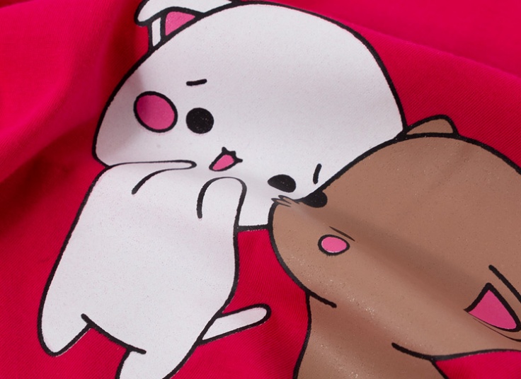 تیشرت زنانه طرح فانتزی