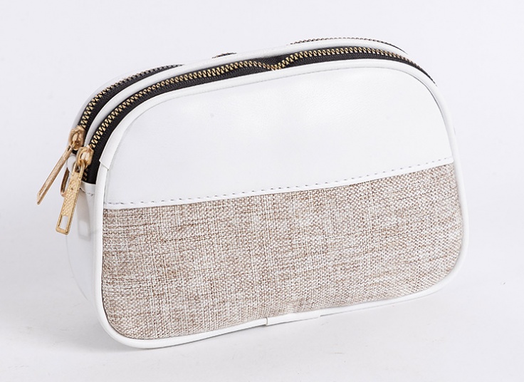 کیف دوشی زنانه دو زیپ