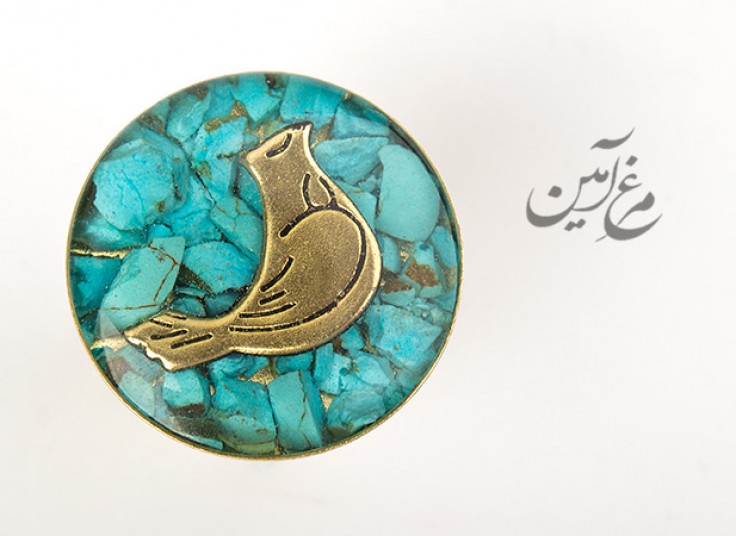 گردنبند و گوشواره مرغ آمین