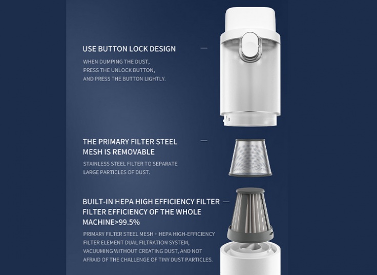 جارو شارژی شیائومی Lydsto