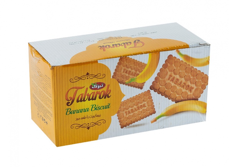بیسکوییت طعم‌دار تبرک