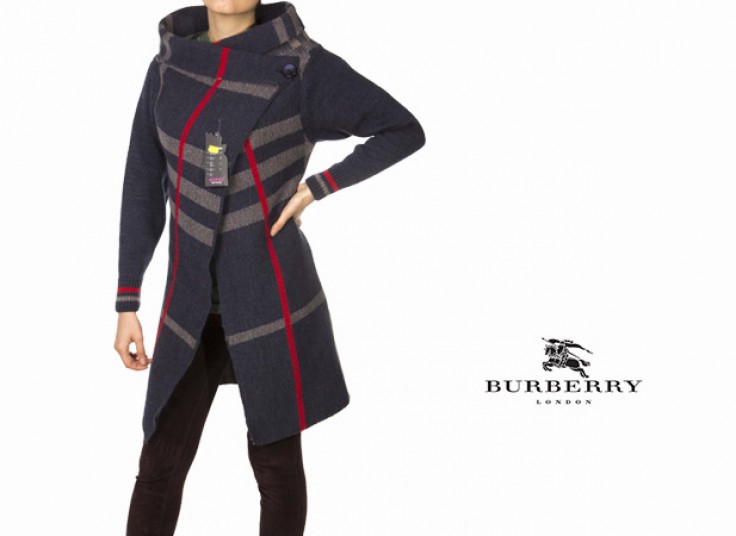 پانچو طرح Burberry
