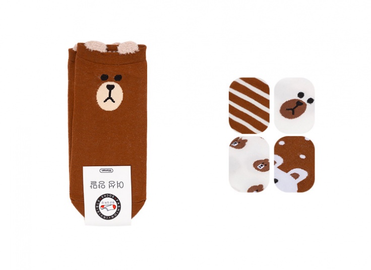 جوراب زنانه طرح Teddy