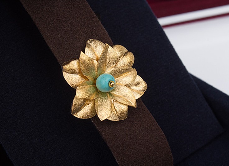 دستبند گل طلا