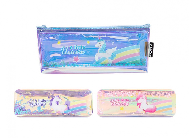 جامدادی هولوگرامی طرح یونیکورن