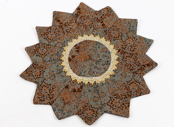 رومیزی ترمه طرح ستاره