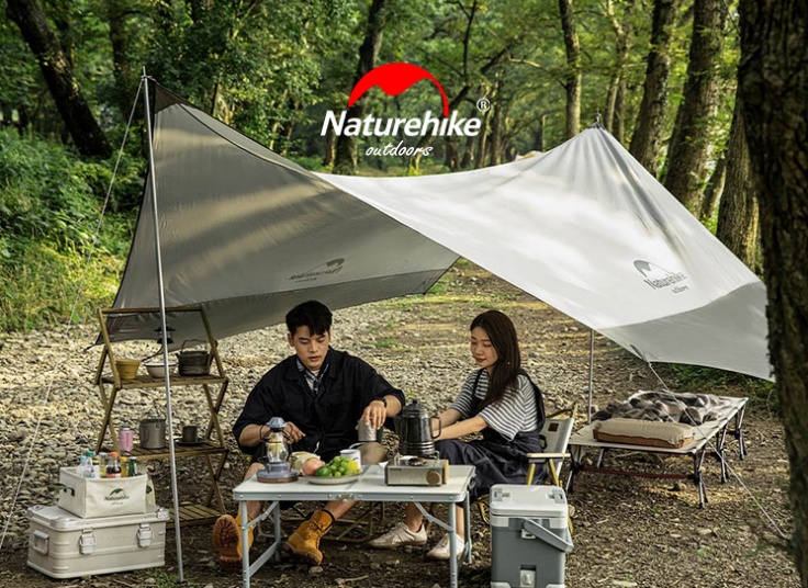 سایه بان کمپینگ NATUREHIKE مدل Rising Sun Canopy