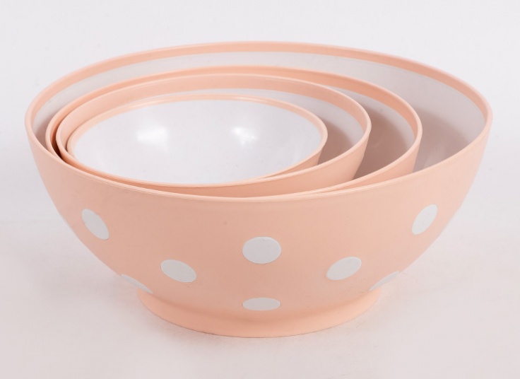 کاسه خالدار 4 تکه Ucsan