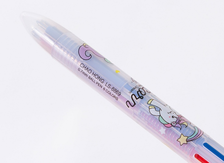 خودکار چند رنگ طرح Unicorn