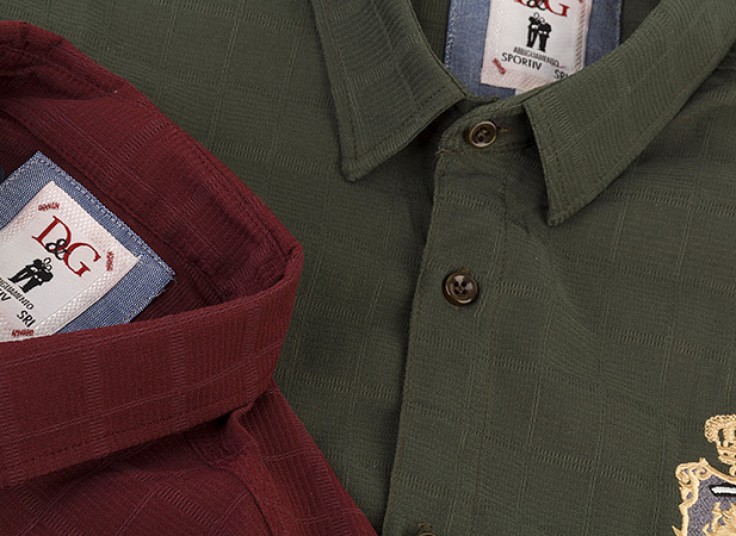 پیراهن مردانه طرح D and G