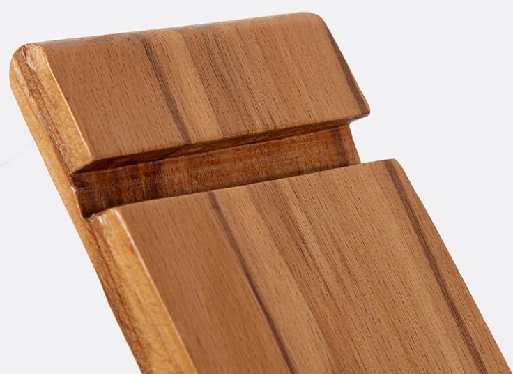 استند موبایل چوبی