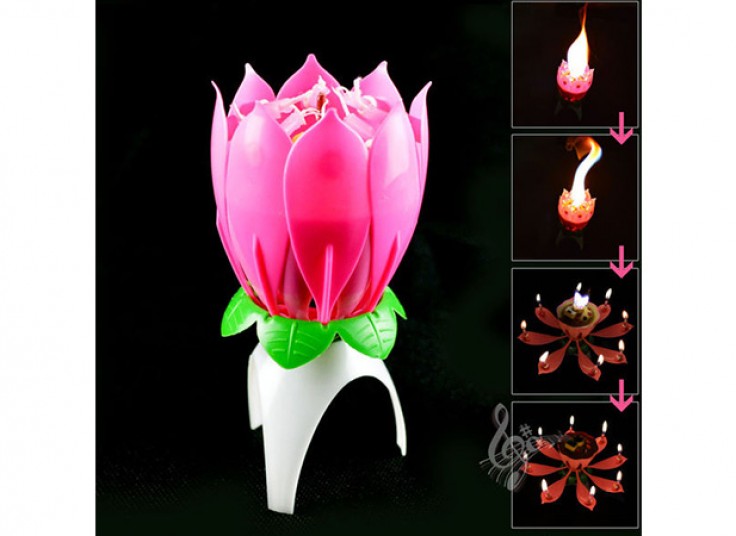 شمع موزیکال جادویی