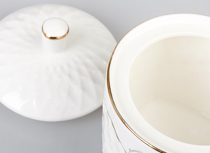 قندان سرامیکی Flower