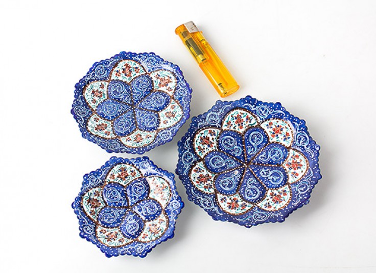 بشقاب میناکاری