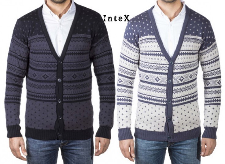 ژاکت طرح گلیم Intex