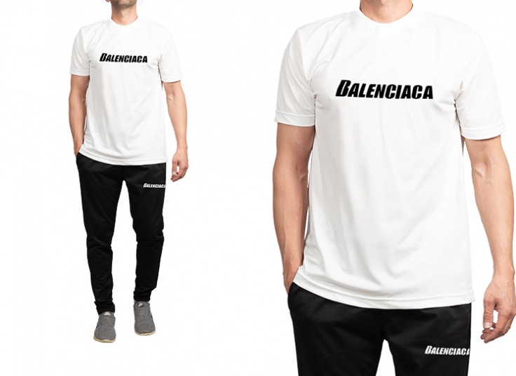 ست تیشرت و شلوار طرح Balenciaga