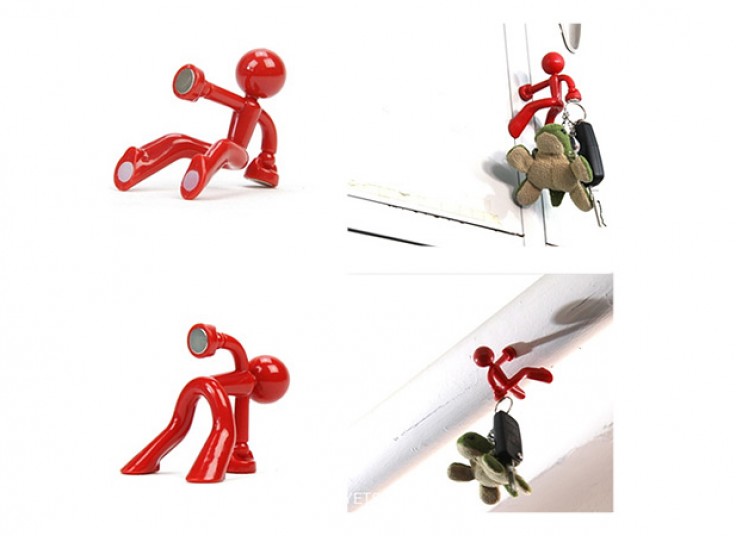 جاکلیدی دیواری آدمک Magnetic Man