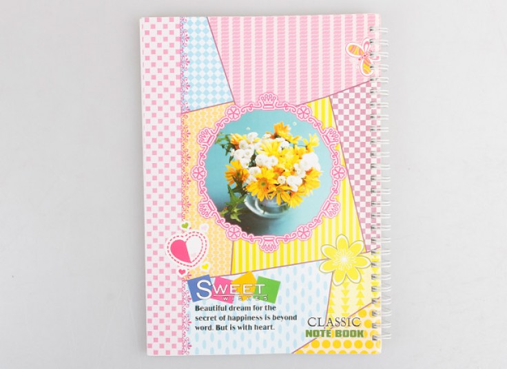 دفتر سیمی طرحدار