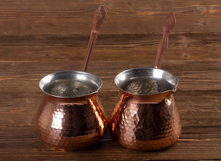 ظروف آشپزخانه مسی