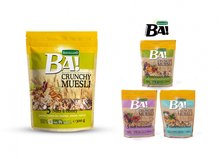 غلات صبحانه کرانچی Bakalland Muesli