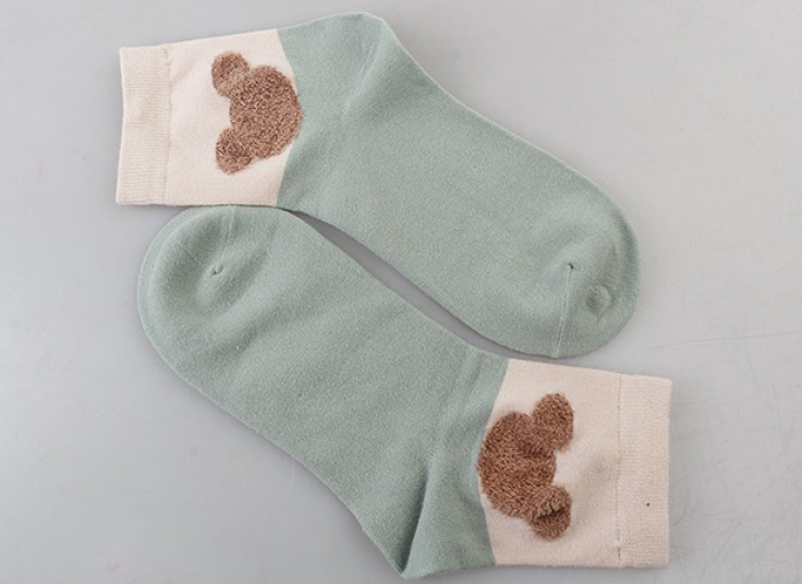 جوراب عروسکی مدل خرس