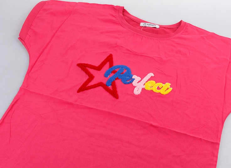 تیشرت طرح برجسته زنانه Madook