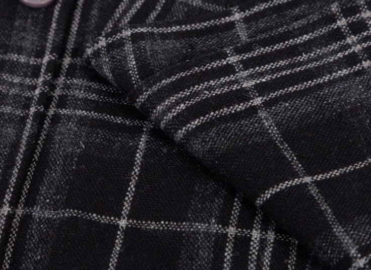 پیراهن پشمی چهارخانه Selin