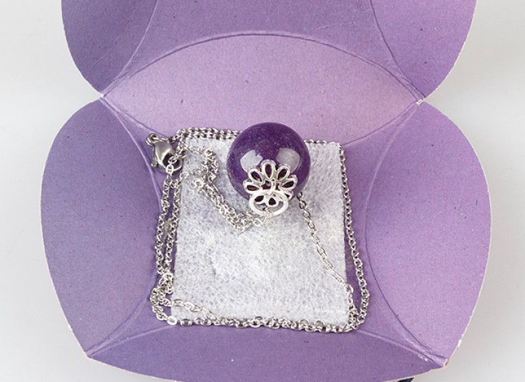 گردنبند سنگ طبیعی