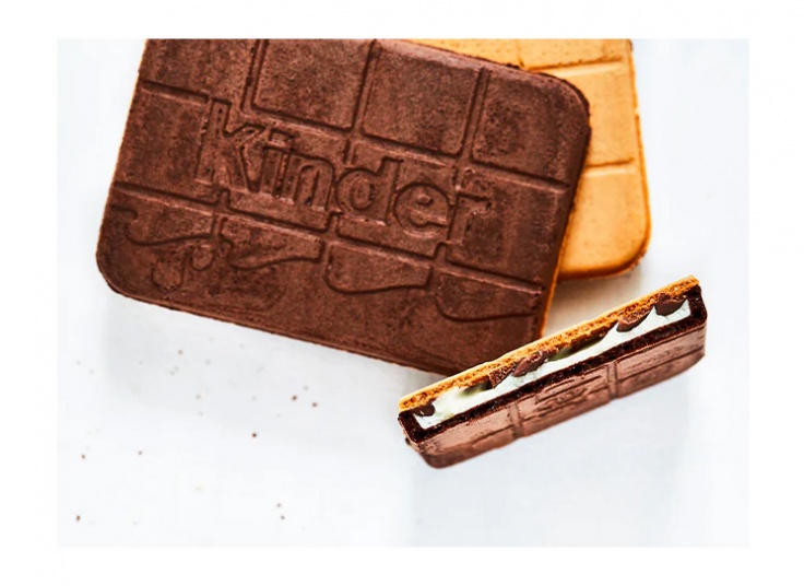 بیسکوییت شکلاتی Kinder Cards